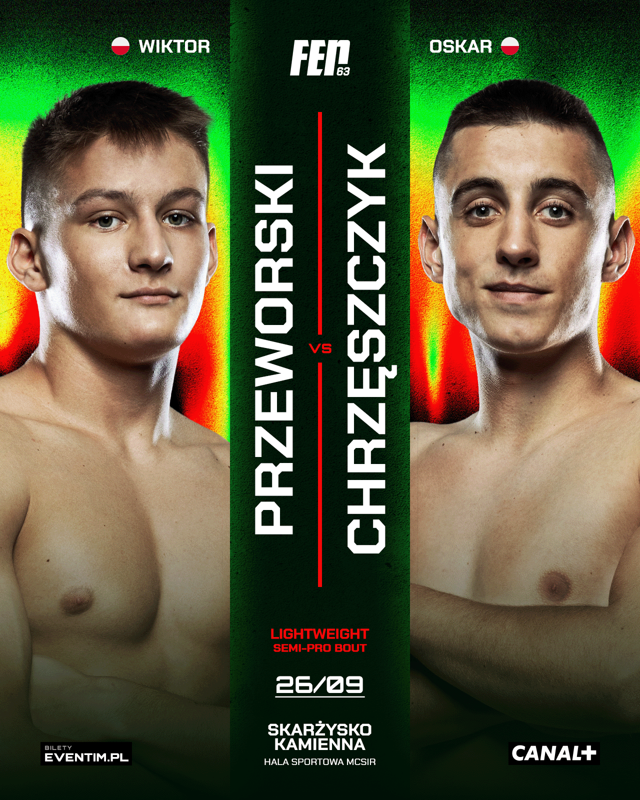Przeworski and Chrzęszczyk will open the gala in Skarżysko-Kamienna